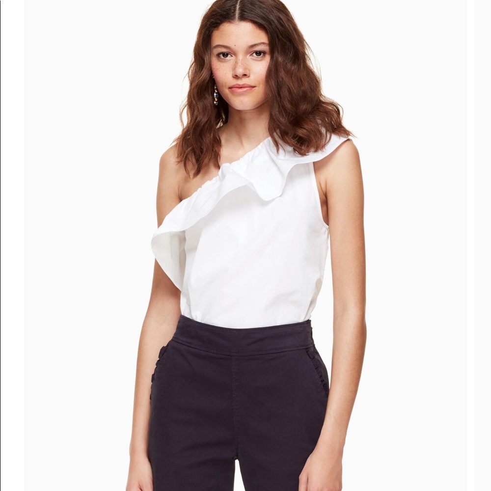 Kate Spade ♠️ Poplin Top